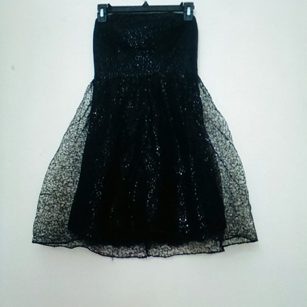 Strapless Sequence Dress